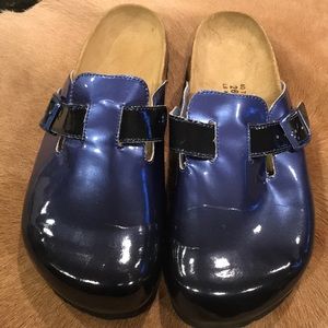 Birkenstock Betula ombré closed toe clog navy/blue